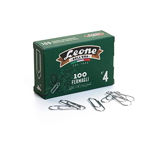 Leone dell'Era 199931 Heftklammern, groß, verzinkt, 32 mm, 100 Stück Leone dell'Era 199931 Heftklammern, groß, verzinkt, 32 mm, 100 Stück von Leone Dell'Era