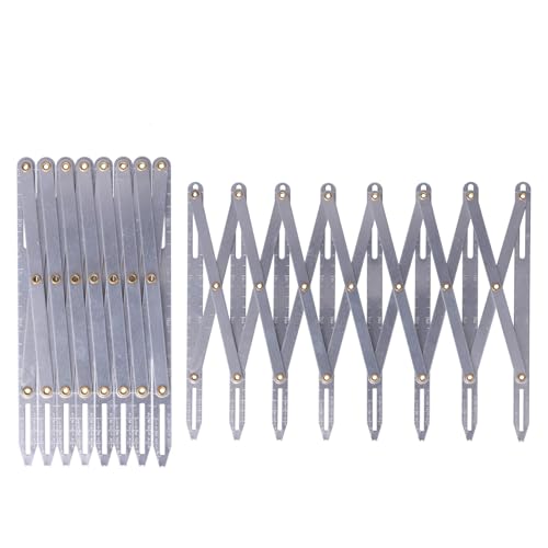 Aluminium-Nähmessgerät, Spurtasten führung Gleicher Raum teilung Werkzeug für Quilt-Handwerk Pleat Spacer Einstellbarer Erweiterungs Abstand gerät Knöpfe Falten DIY Vorhang Zubehör Aluminium-Nähmessgerät, Spurtasten führung Gleicher Raum teilung Werkzeug für Quilt-Handwerk Pleat Spacer Einstellbarer Erweiterungs Abstand gerät Knöpfe Falten DIY Vorhang Zubehör von Leopacat