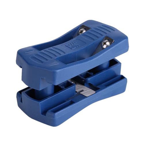 Leopacat Double Edge Trimmer, Griff Kante Kantenanleimmaschine Endschneider Werkzeuge Kantenschneider für Schreinerei Holzbearbeitung Breitenbereich 12–60 mm Dicke unter 0,5 von Leopacat