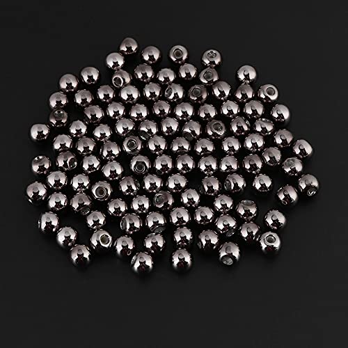 Runde Nieten Round Rivets, Runde Nieten Perle Nieten, Hochfeste Edelstahl-Perlenietung Mit Korrosionsschutz Rotationskopf Für Kleidung und Mänteln (12.00/8.00/3.00) von Leopacat