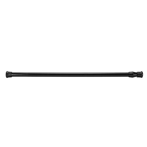 Verstellbare Fenster-Vorhangschiene, Teleskop-Feder-Spannstange, 40 Bis 70 Cm, Rutschfeste Fußutensilien aus Kohlenstoffstahl, Glatte Oberfläche (40–70 dünner Stab mit 1,3 cm von Leopacat