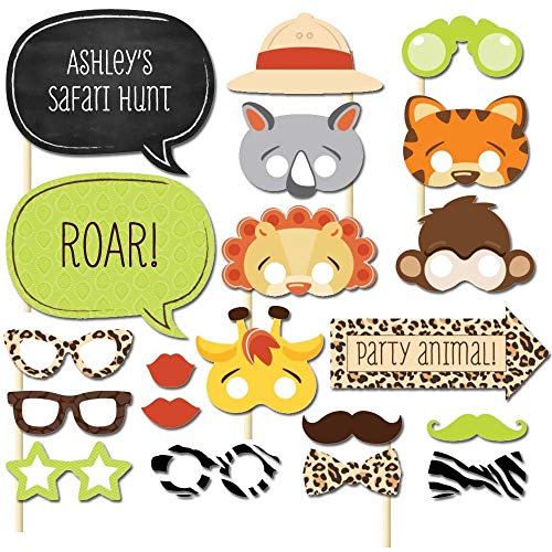 Photo Booth Requisiten Kit, 20 Stück Foto Requisiten Photobooth, Kinder Party Foto Requisiten, DIY Foto Requisiten, Lustig Papier Wald Tier Themenfoto Requisiten für Kindergeburtstag, Party Photo Booth Requisiten Kit, 20 Stück Foto Requisiten Photobooth, Kinder Party Foto Requisiten, DIY Foto Requisiten, Lustig Papier Wald Tier Themenfoto Requisiten für Kindergeburtstag, Party von Lepidi