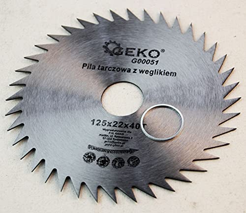 125x22 mm Kreissägeblatt für Holz mit 40 Zähnen 125x22 mm Kreissägeblatt für Holz mit 40 Zähnen von Lepik