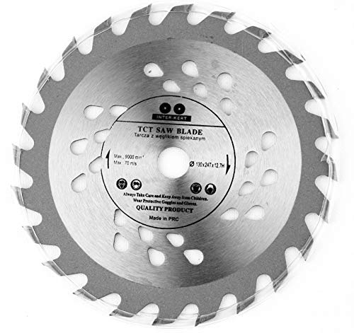 130 x 12,7 mm 24 Zähne Sägeblatt Top Qualität Kreissägeblatt für Holz von Lepik