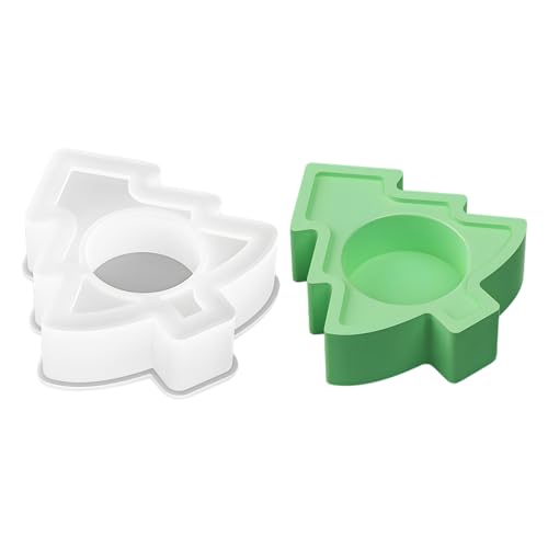 Silikonform Weihnachten Kerzenhalter Glocke, Silikonform Kerzenhalter, Gießformen Silikon Weihnachten, Silikonformen Gießformen, Kerzenformen Silikon Gießform, Kerzenformen zum Gießen (B) von Lergas
