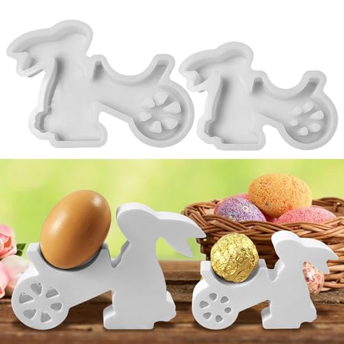 Silikonformen Gießformen Osterhase, 2 Stück Silikonform Ostern Hase, Gießformen Silikon Osterhase, Silikonform Frühling Hase Gipsformen zum Gießen, Giessformen Silikon für DIY Ostern Handwerk (L) Silikonformen Gießformen Osterhase, 2 Stück Silikonform Ostern Hase, Gießformen Silikon Osterhase, Silikonform Frühling Hase Gipsformen zum Gießen, Giessformen Silikon für DIY Ostern Handwerk (L) von Lergas