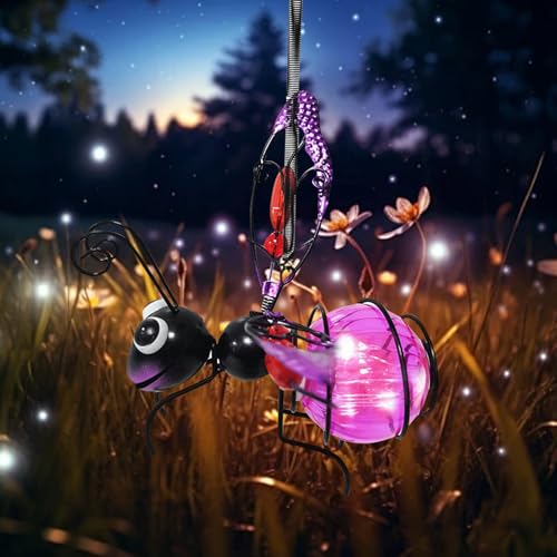 Solar Hängende Biene Licht Aussen, LED Biene Garten Deko aus Metall mit Frühling & Clip, IP65 Wasserdicht Solar Biene Licht, Solarlichterkette Außen Wetterfest für Garten, Bäume, Terrasse, Balkon (C) Solar Hängende Biene Licht Aussen, LED Biene Garten Deko aus Metall mit Frühling & Clip, IP65 Wasserdicht Solar Biene Licht, Solarlichterkette Außen Wetterfest für Garten, Bäume, Terrasse, Balkon (C) von Lergas