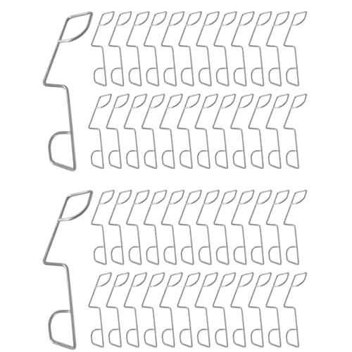 Zaunpaneel-Griff-Clips Gegen Klappern, Edelstahl Zaunklammern für Zaunelemente, 25/50/75 Stück Zaunpfostenhalterungen für Beton, Sicherheitsklammer für Gartenwindschutz, Zaunpaneele Rasseln (50 PCS) Zaunpaneel-Griff-Clips Gegen Klappern, Edelstahl Zaunklammern für Zaunelemente, 25/50/75 Stück Zaunpfostenhalterungen für Beton, Sicherheitsklammer für Gartenwindschutz, Zaunpaneele Rasseln (50 PCS) von Lergas