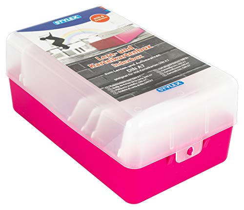 Lernbox / Karteikasten / A7 / Farbe: pink Lernbox / Karteikasten / A7 / Farbe: pink von Lernbox