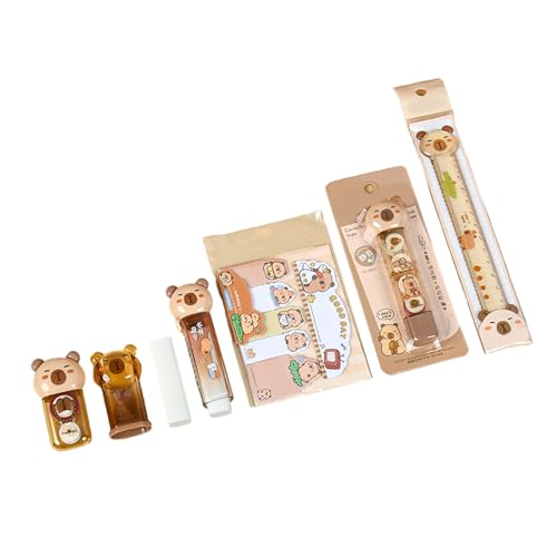 1 Set Lernbox Anspitzer Tier Schreibwaren Set Radiergummi Korrekturband Lineal Haftnotizen Schulbedarf 1 Set Lernbox Anspitzer Tier Schreibwaren Set Radiergummi Korrekturband Lineal Haftnotizen Schulbedarf von Lerpwige