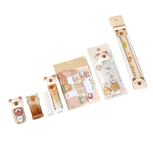 1 Set Lernbox Anspitzer Tier Schreibwaren Set Radiergummi Korrekturband Lineal Haftnotizen Schulbedarf 1 Set Lernbox Anspitzer Tier Schreibwaren Set Radiergummi Korrekturband Lineal Haftnotizen Schulbedarf von Lerpwige