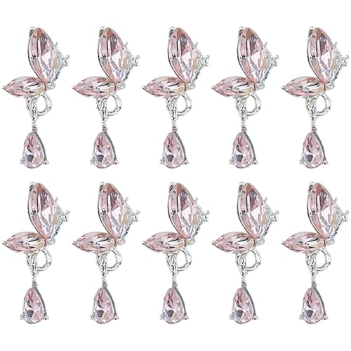 10x/Pack Butterfly Wing Nails Charme Schmetterling Anhänger Nägel Kunstbranddekorationen Dangle Nails Charme Nägel Vorräte 10x/Pack Butterfly Wing Nails Charme Schmetterling Anhänger Nägel Kunstbranddekorationen Dangle Nails Charme Nägel Vorräte von Lerpwige