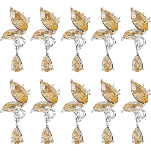 10x/Pack Butterfly Wing Nails Charme Schmetterling Anhänger Nägel Kunstbranddekorationen Dangle Nails Charme Nägel Vorräte 10x/Pack Butterfly Wing Nails Charme Schmetterling Anhänger Nägel Kunstbranddekorationen Dangle Nails Charme Nägel Vorräte von Lerpwige