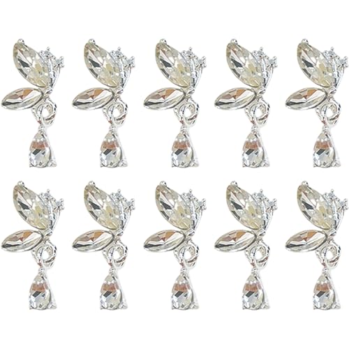 10x/Pack Butterfly Wing Nails Charme Schmetterling Anhänger Nägel Kunstbranddekorationen Dangle Nails Charme Nägel Vorräte 10x/Pack Butterfly Wing Nails Charme Schmetterling Anhänger Nägel Kunstbranddekorationen Dangle Nails Charme Nägel Vorräte von Lerpwige