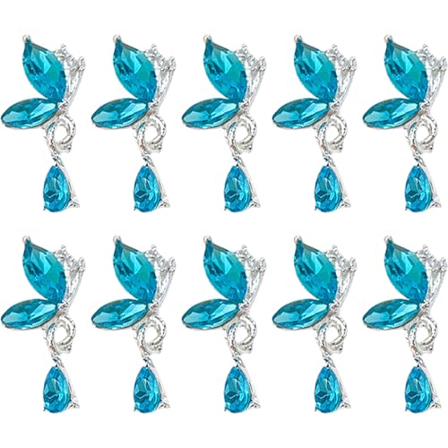 10x/Pack Butterfly Wing Nails Charme Schmetterling Anhänger Nägel Kunstbranddekorationen Dangle Nails Charme Nägel Vorräte 10x/Pack Butterfly Wing Nails Charme Schmetterling Anhänger Nägel Kunstbranddekorationen Dangle Nails Charme Nägel Vorräte von Lerpwige