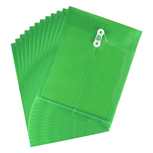 12 x Aktenordner, Dokumententasche, Dokumentenmappe, Ordner, Kordelverschluss, 30,5 x 22,9 cm, für Büro, Schule 12 x Aktenordner, Dokumententasche, Dokumentenmappe, Ordner, Kordelverschluss, 30,5 x 22,9 cm, für Büro, Schule von Lerpwige