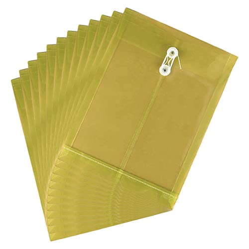 12 x Aktenordner, Dokumententasche, Dokumentenmappe, Ordner, Kordelverschluss, 30,5 x 22,9 cm, für Büro, Schule 12 x Aktenordner, Dokumententasche, Dokumentenmappe, Ordner, Kordelverschluss, 30,5 x 22,9 cm, für Büro, Schule von Lerpwige
