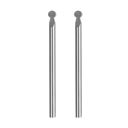 2-teiliges Schnitz-Bits und Gravierfräser-Bit-Set, Werkzeugzubehör für Holzbearbeitung, Gravieren, Bohren, Nuten, Handwerkzeug von Lerpwige