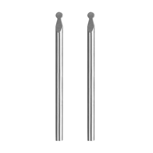 2-teiliges Schnitz-Bits und Gravierfräser-Bit-Set, Werkzeugzubehör für Holzbearbeitung, Gravieren, Bohren, Nuten, Handwerkzeug von Lerpwige