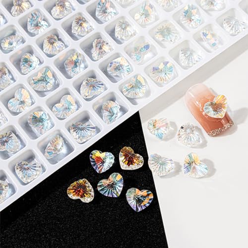 20pcs Speced Bottom Nagel Strasssteine Diamond Nagel Charms 3D Kristall Edelstein Schmuck Maniküren Nageldekorationen 20pcs Speced Bottom Nagel Strasssteine Diamond Nagel Charms 3D Kristall Edelstein Schmuck Maniküren Nageldekorationen von Lerpwige