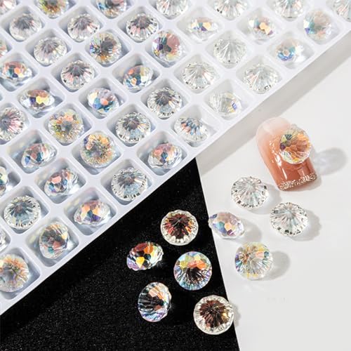 20pcs Speced Bottom Nagel Strasssteine Diamond Nagel Charms 3D Kristall Edelstein Schmuck Maniküren Nageldekorationen 20pcs Speced Bottom Nagel Strasssteine Diamond Nagel Charms 3D Kristall Edelstein Schmuck Maniküren Nageldekorationen von Lerpwige