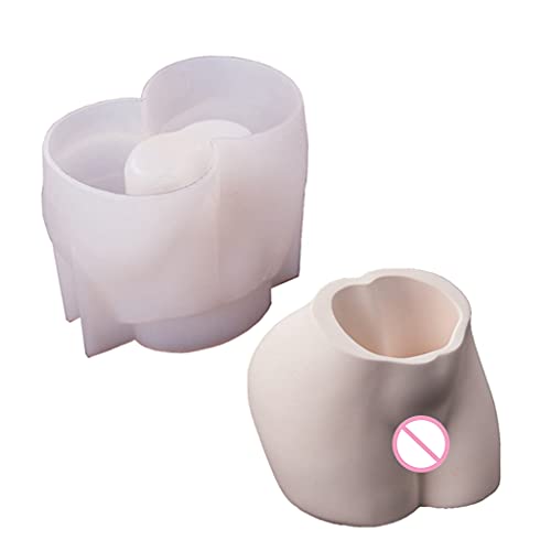 3D-Form für Stiftehalter, Epoxidharz, Desktop-Vase, Silikonform, Heimdekoration, Ornamentform von Lerpwige