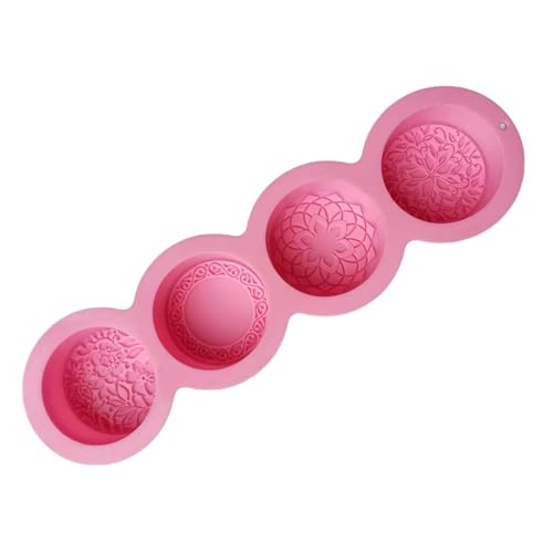 4 Hohlräume Silikonformen Für Epoxidharz Kerzenseife Machen Blumenmuster Silikonformen Für Schokoladen Fondant Back 4 Hohlräume Silikonformen Für Epoxidharz Kerzenseife Machen Blumenmuster Silikonformen Für Schokoladen Fondant Back von Lerpwige