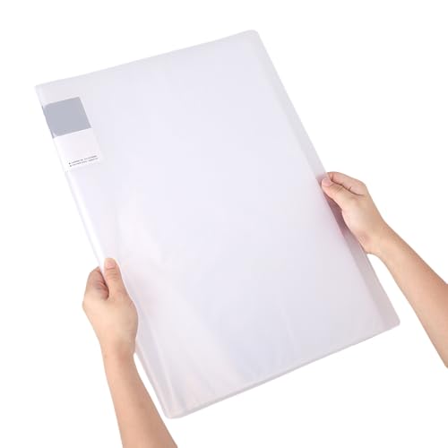 A 2 A 3 4K Display Book Ordner Mit Ärmeln Präsentationsordner Projektordner Speicher Kunstordner Zum Malwerk von Lerpwige