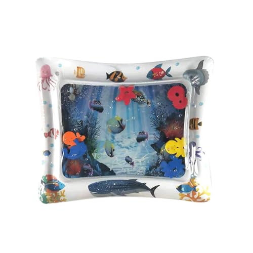 Baby Wassermatte Aufblasbare Kissenkissen Kleinkind Wasserspielmatte Für Kinder Die Baby Sommerspielspielzeug Tragbar Entwickeln Baby Wassermatte Aufblasbare Kissenkissen Kleinkind Wasserspielmatte Für Kinder Die Baby Sommerspielspielzeug Tragbar Entwickeln von Lerpwige