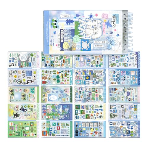 Cartoon Aufkleber Scrapbooking Sticker Journal Sticker Für Wasserflaschen Notebook Planer Gepäck Kids Motivational Aufkleber Aufkleber Aufkleber Journal Für Planer von Lerpwige
