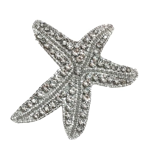 Elegante Gestickte Seesterne Flecken Strasssteine Die Vielseitige Flecken Für Bekleidungssäcke Und Hüte Nähen Elegante Gestickte Seesterne Flecken Strasssteine Die Vielseitige Flecken Für Bekleidungssäcke Und Hüte Nähen von Lerpwige