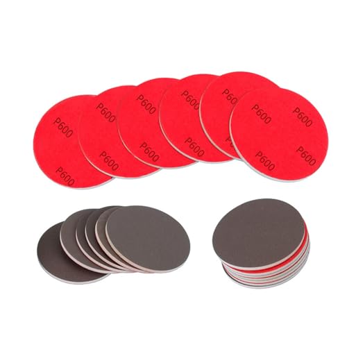 Flexible Schleifpads für Holz, Metall und Karosserie-Reparatur, weiche Schwamm-Schleifpapierscheiben, 20 Stück von Lerpwige