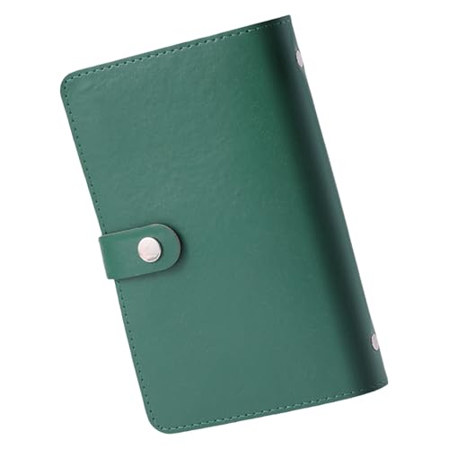 Geldhalter aus Leder, 50 Taschen, 17,8 x 12,7 cm, Papier-Geldsammlung, Geldscheinhalter, Album für Banknoten, Tickets Geldhalter aus Leder, 50 Taschen, 17,8 x 12,7 cm, Papier-Geldsammlung, Geldscheinhalter, Album für Banknoten, Tickets von Lerpwige