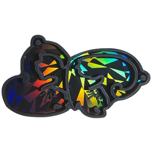 Herzkatze Schlüsselbund Harzform Silikonform Ohrringe Anhänger Schimmel Epoxidharz Gussform Für DIYS Bastelschmuck Herstellen Herzkatze Schlüsselbund Harzform Silikonform Ohrringe Anhänger Schimmel Epoxidharz Gussform Für DIYS Bastelschmuck Herstellen von Lerpwige