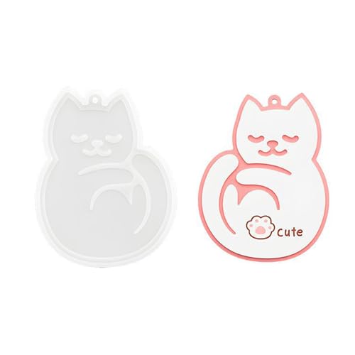 Kätzchen-Silikon für Harz-Schlüsselanhänger und kreative Schmuckherstellung mit lebensmittelechten Materialien, Silikon-Bastelwerkzeug Kätzchen-Silikon für Harz-Schlüsselanhänger und kreative Schmuckherstellung mit lebensmittelechten Materialien, Silikon-Bastelwerkzeug von Lerpwige