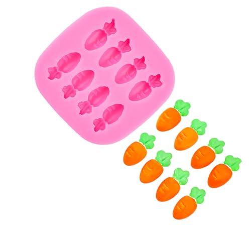 Kleine Karottenformen, Schokoladenformen, Silikon, Epoxidharz, Backen, Fondant, Kuchen, Schokolade, kleine Karotten, Silikon-Gussteile, Kuchendekorationswerkzeug Kleine Karottenformen, Schokoladenformen, Silikon, Epoxidharz, Backen, Fondant, Kuchen, Schokolade, kleine Karotten, Silikon-Gussteile, Kuchendekorationswerkzeug von Lerpwige