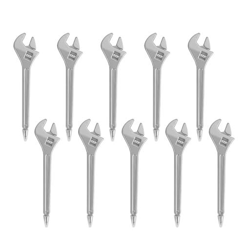 Lerpwige 10 x 0,5 mm Gelschreiber, glattes Schreibwaren, Hammerförmiger Gelschreiber, Schraubenschlüsselförmiger Kugelschreiber Lerpwige 10 x 0,5 mm Gelschreiber, glattes Schreibwaren, Hammerförmiger Gelschreiber, Schraubenschlüsselförmiger Kugelschreiber von Lerpwige