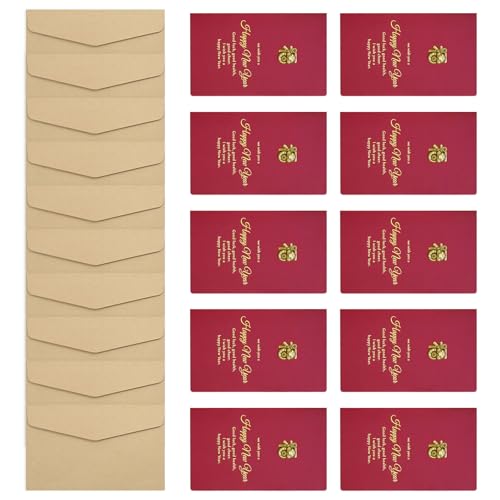 Lerpwige 10pcs Chinese Spring Festival Grußkarte Mit Umschlag 3d 2025 Jahr Der Schlangengrußkarte Für Männer Frauen Freund Lerpwige 10pcs Chinese Spring Festival Grußkarte Mit Umschlag 3d 2025 Jahr Der Schlangengrußkarte Für Männer Frauen Freund von Lerpwige