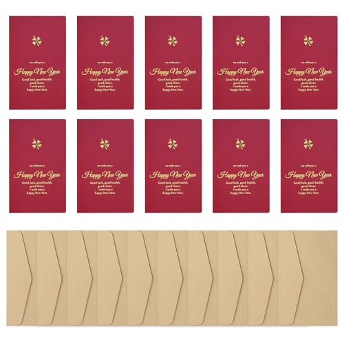Lerpwige 10pcs Chinese Spring Festival Grußkarte Mit Umschlag 3d 2025 Jahr Der Schlangengrußkarte Für Männer Frauen Freund Lerpwige 10pcs Chinese Spring Festival Grußkarte Mit Umschlag 3d 2025 Jahr Der Schlangengrußkarte Für Männer Frauen Freund von Lerpwige