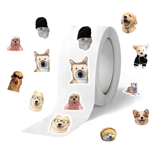 Lerpwige Dekoratives Klebeband, Motiv: Hund, für Bastelarbeiten, Umschläge, Schule, Schreibwaren, kreatives Geschenkverpacken, Scrapbooking, dekorative Aufkleber Lerpwige Dekoratives Klebeband, Motiv: Hund, für Bastelarbeiten, Umschläge, Schule, Schreibwaren, kreatives Geschenkverpacken, Scrapbooking, dekorative Aufkleber von Lerpwige