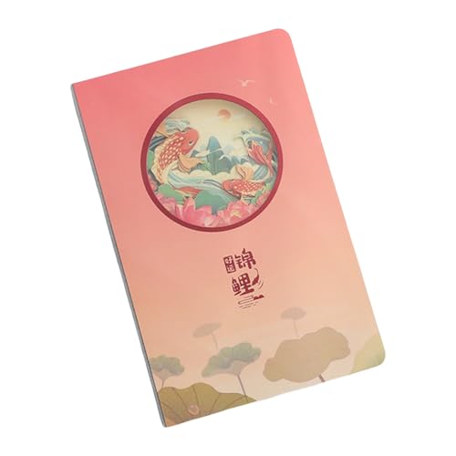 Lerpwige Ein 5 Notizbeuteln Stationery Notebooks Journal Notebook Hollow Notebook Reise Notizbilder Für Schulbüro Uns Uns von Lerpwige