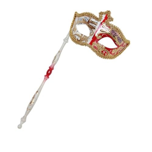 Lerpwige Halloween mit Stab, Retro-Musiknote, Maskerade, Party, Karneval, Venezianer, für Karneval, Maskerade, Karneval mit Stab, Retro-Musiknote, Halloween von Lerpwige
