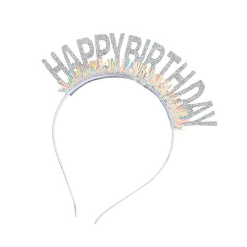 Lerpwige Happy Birthday Requisiten Haarband für Erwachsene Kinder Familientreffen Geburtstag Party Dekorationen Kopfbedeckung Fotografie Zubehör Lerpwige Happy Birthday Requisiten Haarband für Erwachsene Kinder Familientreffen Geburtstag Party Dekorationen Kopfbedeckung Fotografie Zubehör von Lerpwige