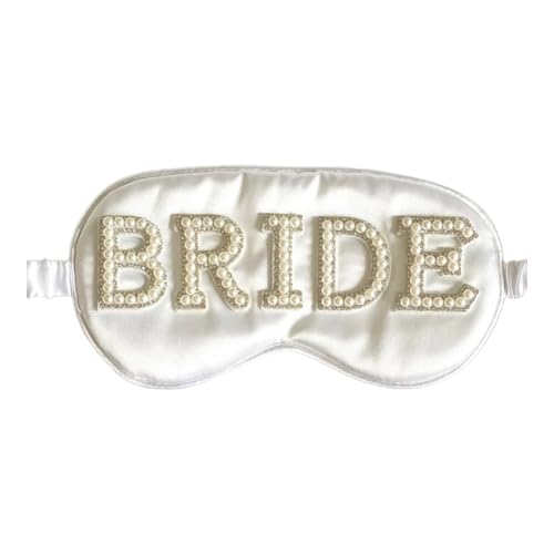 Lerpwige Hochzeitsdekoration Braut Seiden Augenmaske Elastische Gürtel Braut Dusche Bachelorettes Party Supply Bridesmaid Geschenkwerkzeug von Lerpwige