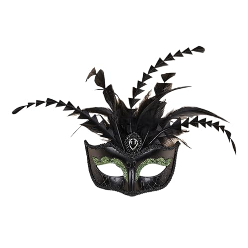 Lerpwige Maskerade, Karneval, Abschlussball, Venezianer, Augenmaske, Halloween-Party, Maske, Kostümzubehör, Kostümzubehör-Set für Männer, Erwachsene, Frauen von Lerpwige