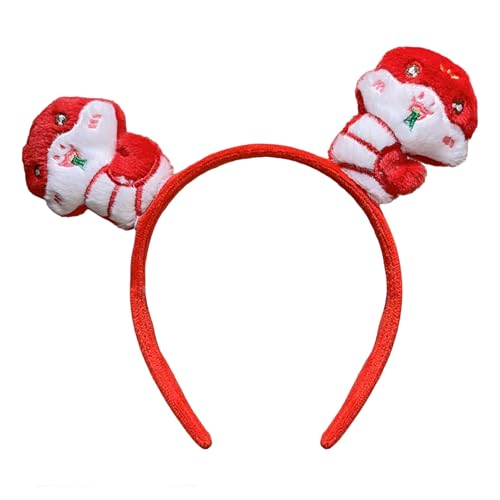Lerpwige Stilvoller Schlangen-Kopfschmuck für Silvester, Party, Abschlussball 2025, lustige Kopfbedeckung, Halloween, Cartoon-Puppen, festliche Kopfbedeckung von Lerpwige