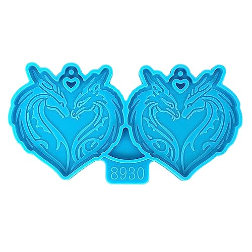 Loves Heart Dragon Versammelte Ohrringe Schimmel Kristalle Epoxid Dekorationsanhänger Schmuckharzform Für Handwerk Loves Heart Dragon Ohrring Formen Für Harzguss Loves Heart Dragon Versammelte Ohrringe Schimmel Kristalle Epoxid Dekorationsanhänger Schmuckharzform Für Handwerk Loves Heart Dragon Ohrring Formen Für Harzguss von Lerpwige