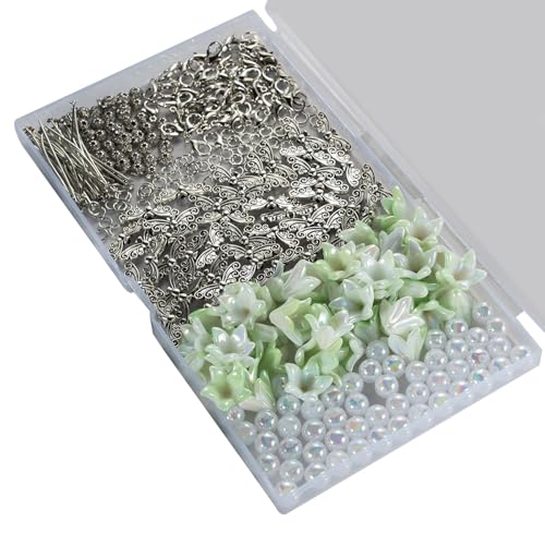 Packung Von 50 Eleganten Engels Und Perlen Schlüsselanschlüssen Tragbare Zubehördekoration Bequem Um Dem Süße Zu Verleihen von Lerpwige