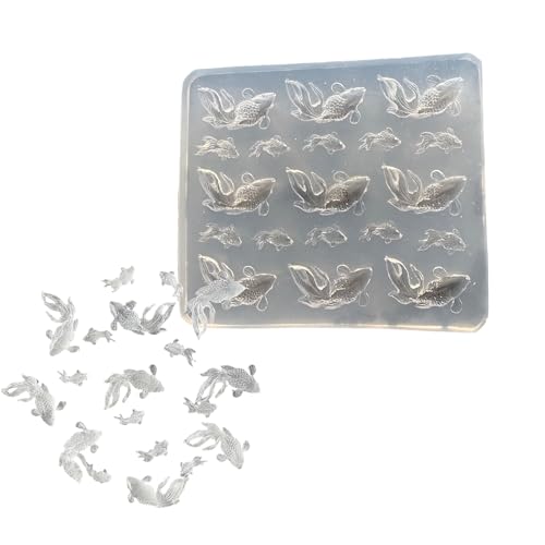 Praktische Epoxidharzform Goldfischform Papierform Schimmel Leicht Zu Reinigen Silikonform Schmuckverbindungen Vorräte Praktische Epoxidharzform Goldfischform Papierform Schimmel Leicht Zu Reinigen Silikonform Schmuckverbindungen Vorräte von Lerpwige