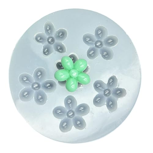 Premium-Silikonform zur Schmuckherstellung mit 6 Blumen-Designs, Rosen-, Gänseblümchen-, Tannenzapfenform, hochtemperaturbeständig, leicht zu lösen, kompaktes Silikon-Backwerkzeug-Set Premium-Silikonform zur Schmuckherstellung mit 6 Blumen-Designs, Rosen-, Gänseblümchen-, Tannenzapfenform, hochtemperaturbeständig, leicht zu lösen, kompaktes Silikon-Backwerkzeug-Set von Lerpwige